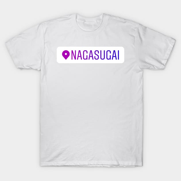 Nagasugai Instagram Location Tag T-Shirt by RenataCacaoPhotography